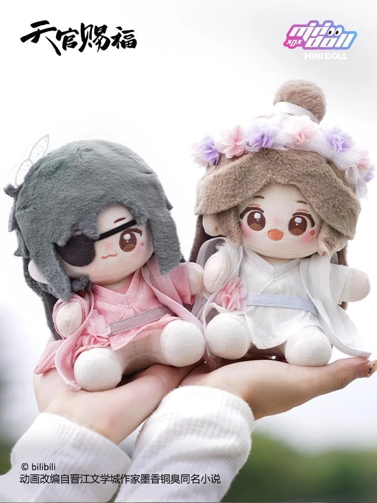 Anime Heaven Official’s Blessing Xie Lian Hua Cheng Floral Plush Figure (lian,6 inches)