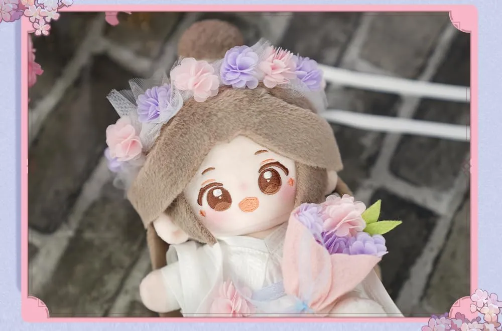Anime Heaven Official’s Blessing Xie Lian Hua Cheng Floral Plush Figure (lian,6 inches)