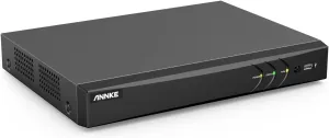 ANNKE 4K 8CH DVR for Security Camera, H.265  8 Channel Hybrid 5-in-1 Surveillance Digital Video Recorder, AI Human/Vehicle Detection, Compatible with Alexa, Easy Remote Access, NO Hard Drive Disk