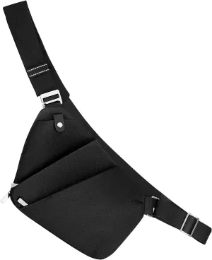 Anti-Theft Crossbody Bag for Women Men, Waterproof Shoulder Backpack Sling Chest Crossbody Bag Casual Daypack