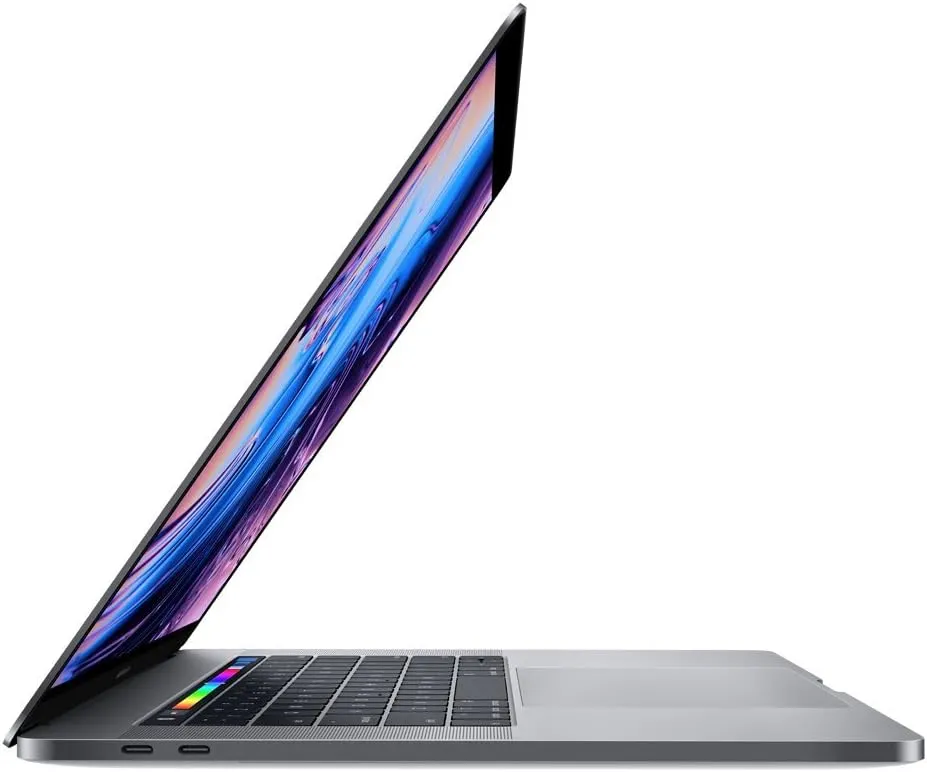 Apple 15.4in MacBook Pro Laptop (Retina, Touch Bar, 2.6GHz 6-Core Intel Core i7, 16GB RAM, 512GB SSD Storage) Space Gray (MR942LL/A) (2018 Model) (Renewed)