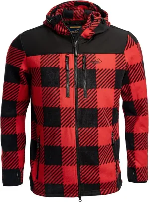 ARRAK OUTDOOR Canada Unisex Fleece Jacket, Unique Reinforcing Technique, Crosshatch Pattern, for Any Outdoor Adventure
