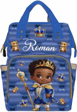 Artsadd Personalized Diaper Bag Backpack with Name Custom Name Backpack Travel Outdoor Mommy Bag Customized Gift for Newborn Baby Boys Girls Nursing Bags Gift for New Mom Dad Birthday Gift