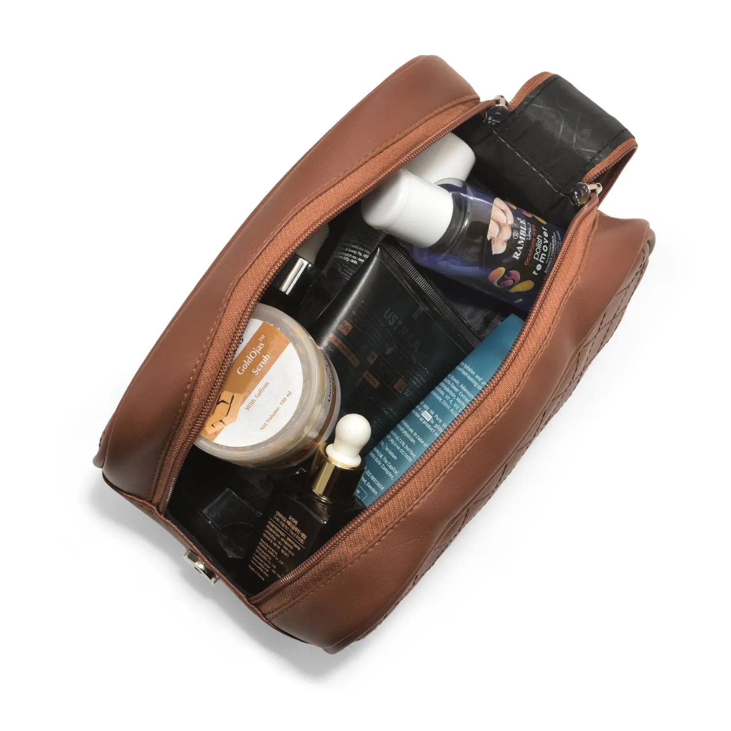Astute Quilted Travel/Cosmetic storage Pouches