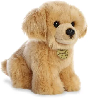 Aurora® Adorable Miyoni® Tots Golden Retriever Pup Stuffed Animal - Lifelike Detail - Cherished Companionship - Brown 11 Inches