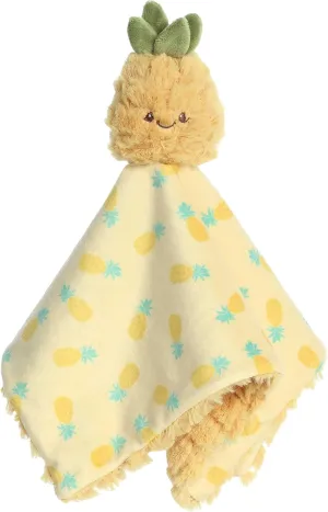 Aurora® Adorable Precious Produce™ Pineapple Luvster™ Baby Stuffed Animal - Bright & Colorful Design - Security and Sleep Aid - Yellow 13 Inches