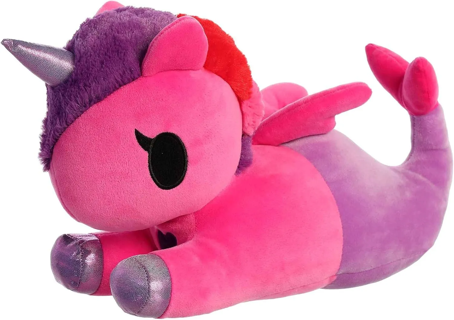 Aurora® Enchanting ©Tokidoki Squishy Oceania Stuffed Animal - Bright & Colorful Design - Showpiece Plush - Multicolor 13 Inches