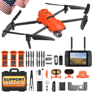 Autel Robotics EVO ll Pro Enterprise V3, 6K 1" CMOS Sensor, Carbon Fiber Arms, 42 Minutes Flight,15KM Video Transmission, w/Spotlight/Loudspeaker/Strobe, for Public Safety/Traffic/Power Inspection