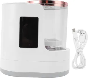Automatic Makeup Brush Cleaner and Dryer Machine,Automatic Spinning Cosmetic Brush Clease for All Size Beauty Makeup Brush Set