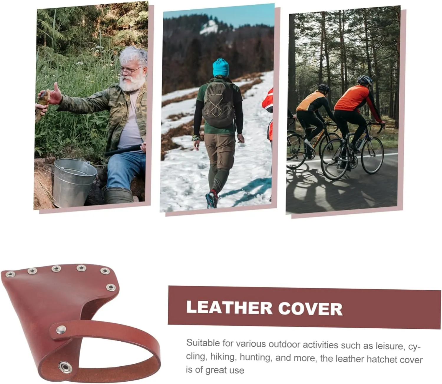 Ax Protector Hatchet Campsite Tools Protective Garden Camping Outdoor Protector Protective Axe Cover Axe