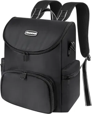 Baby Diaper Bag Backpack, Multifunction Waterproof Travel Diaper Bag with Stroller Straps, Large Capacity Diaper Bag Backpack for Boys Girls - Baby Registry Search Shower Gifts - Black