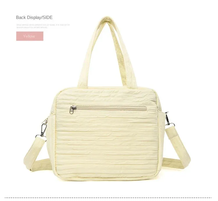Baby Diaper Bags Organizer Maternity Bag Portable Cute Cartoon Multi-function Large Capacity Nylon Mom Travel Tote with Pendant