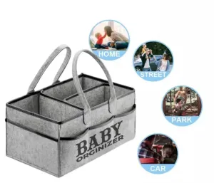 Baby Diaper Caddy Organizer,