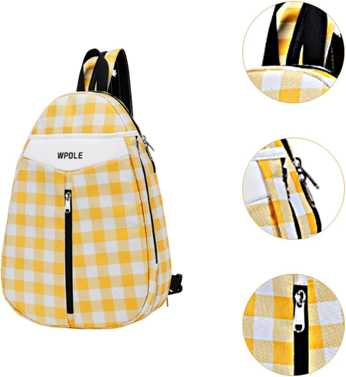 Badminton Bag with Shoe Compartment Shoulder Bag Racquet Carrying Bag Tennis Racket Bag Pickleball Bag for Squash Racquet
