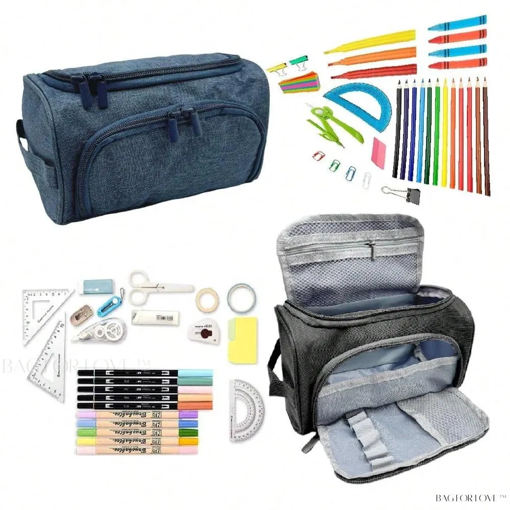 BagForLove - Large Capacity Pencil Case for Ladies and Girls