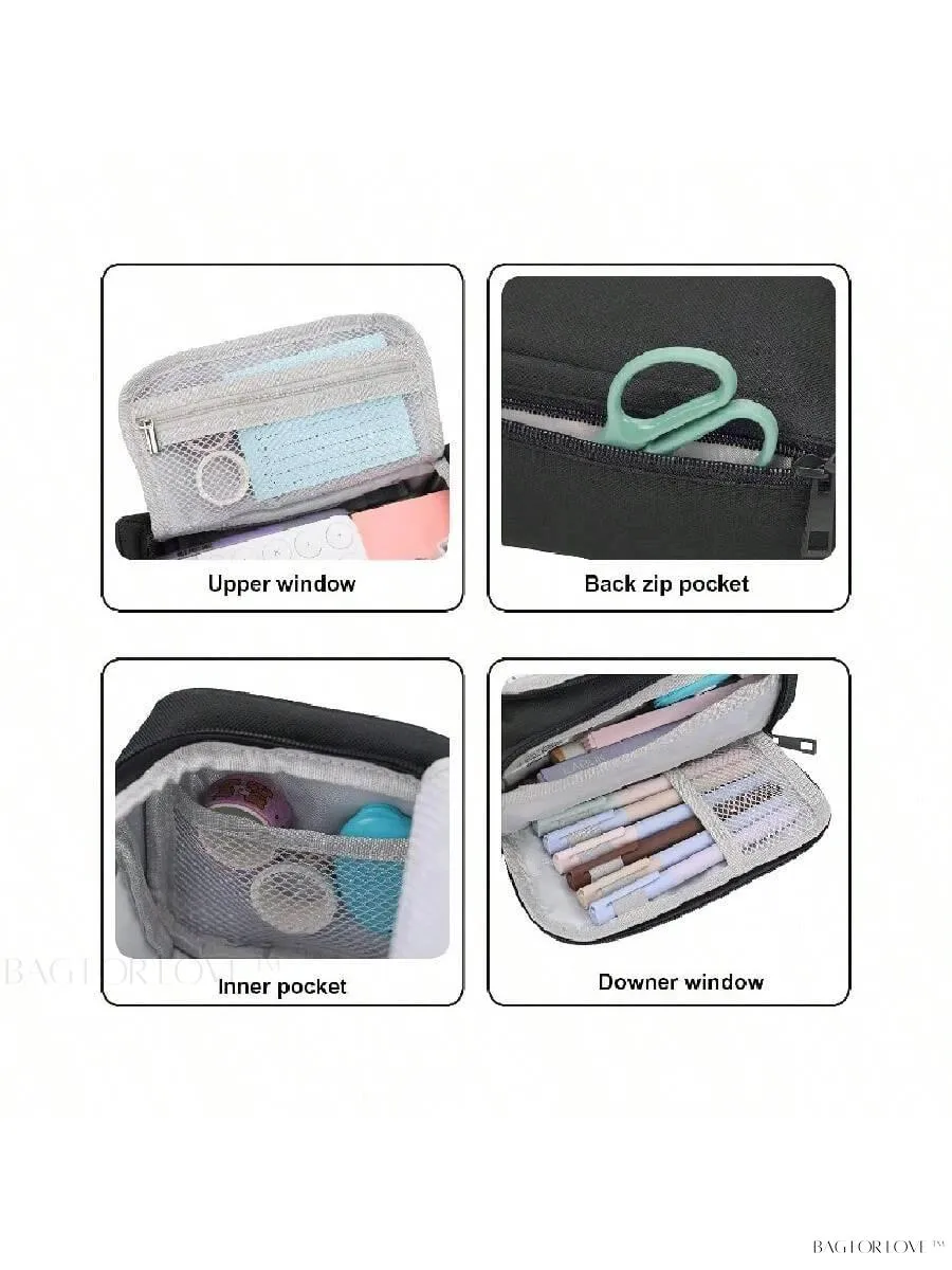 BagForLove - Large Capacity Pencil Case for Ladies and Girls