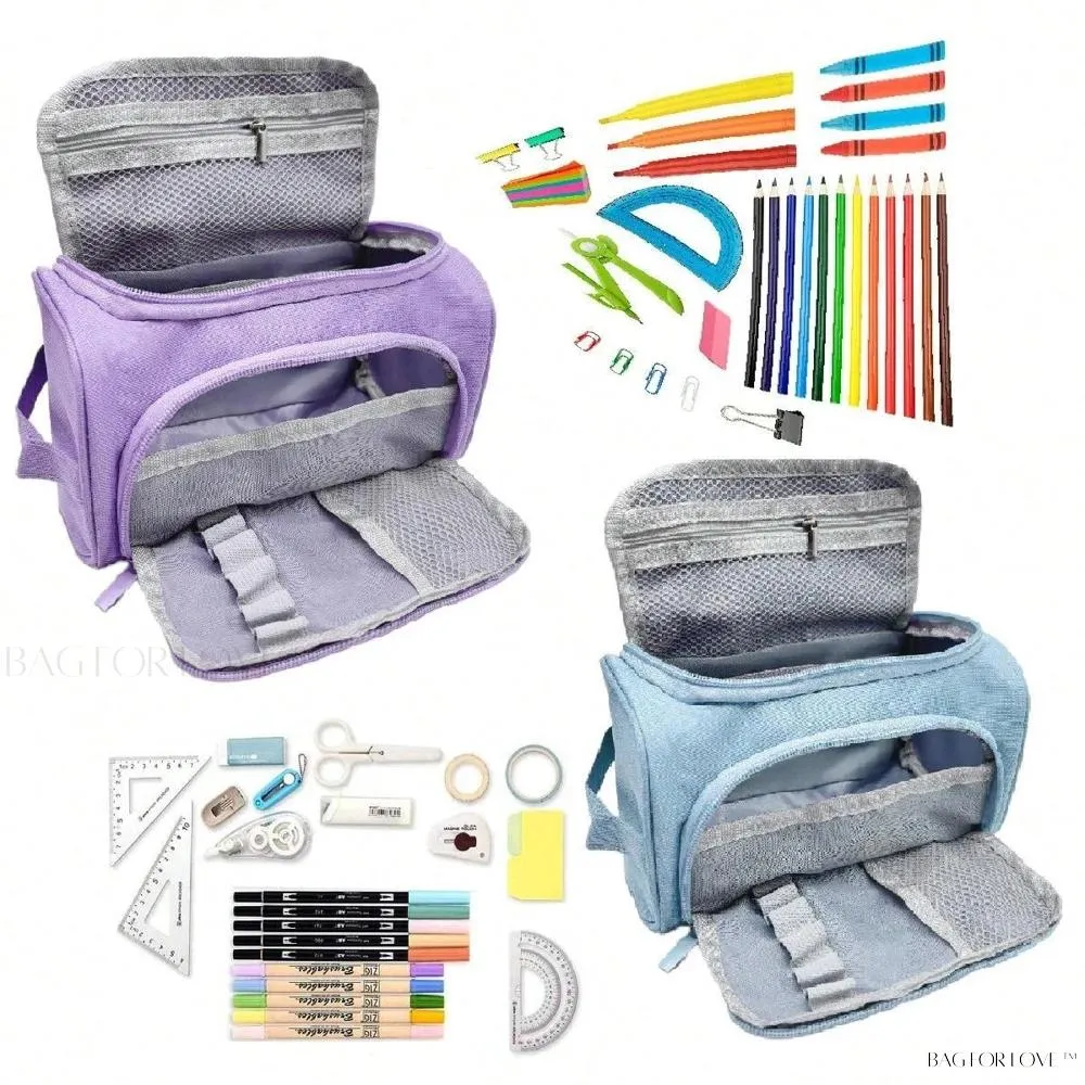 BagForLove - Large Capacity Pencil Case for Ladies and Girls