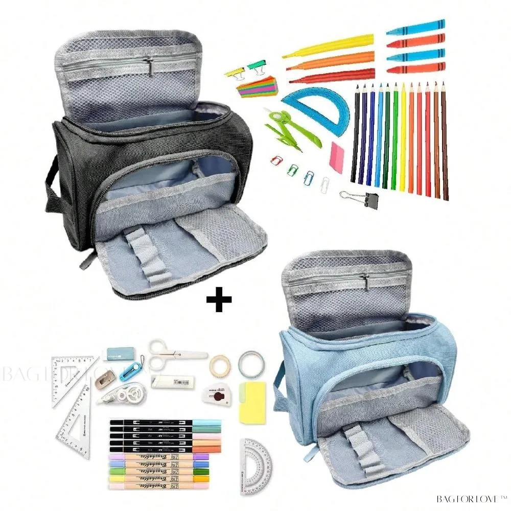 BagForLove - Large Capacity Pencil Case for Ladies and Girls