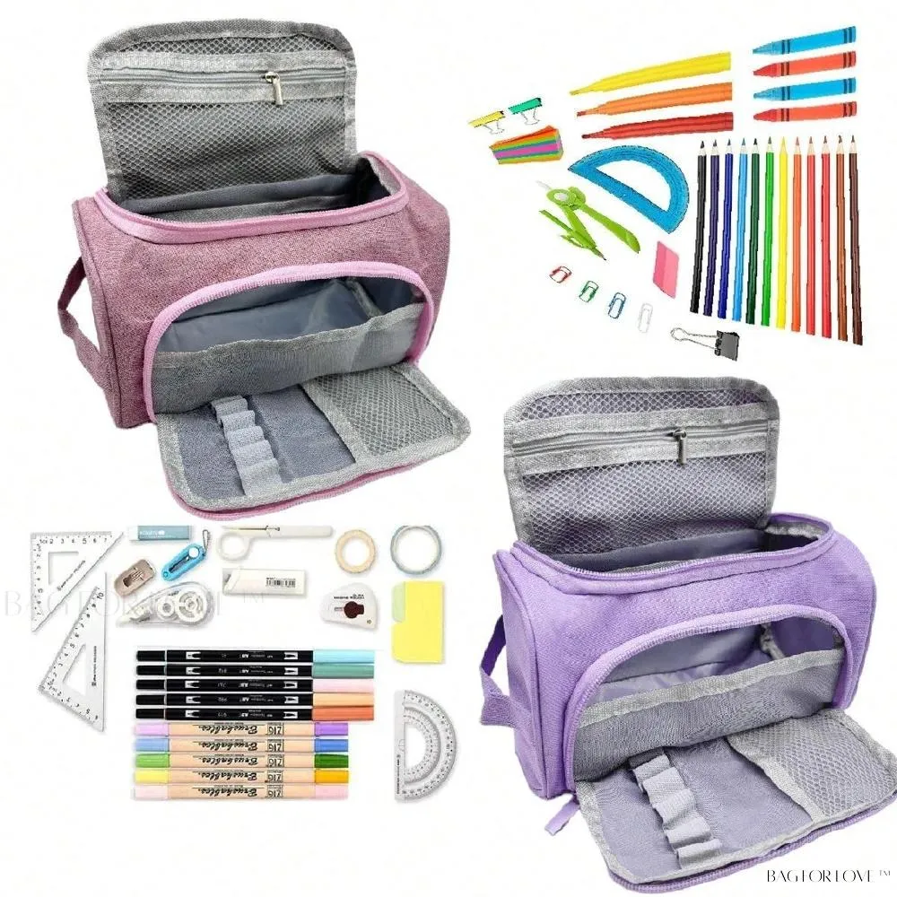 BagForLove - Large Capacity Pencil Case for Ladies and Girls