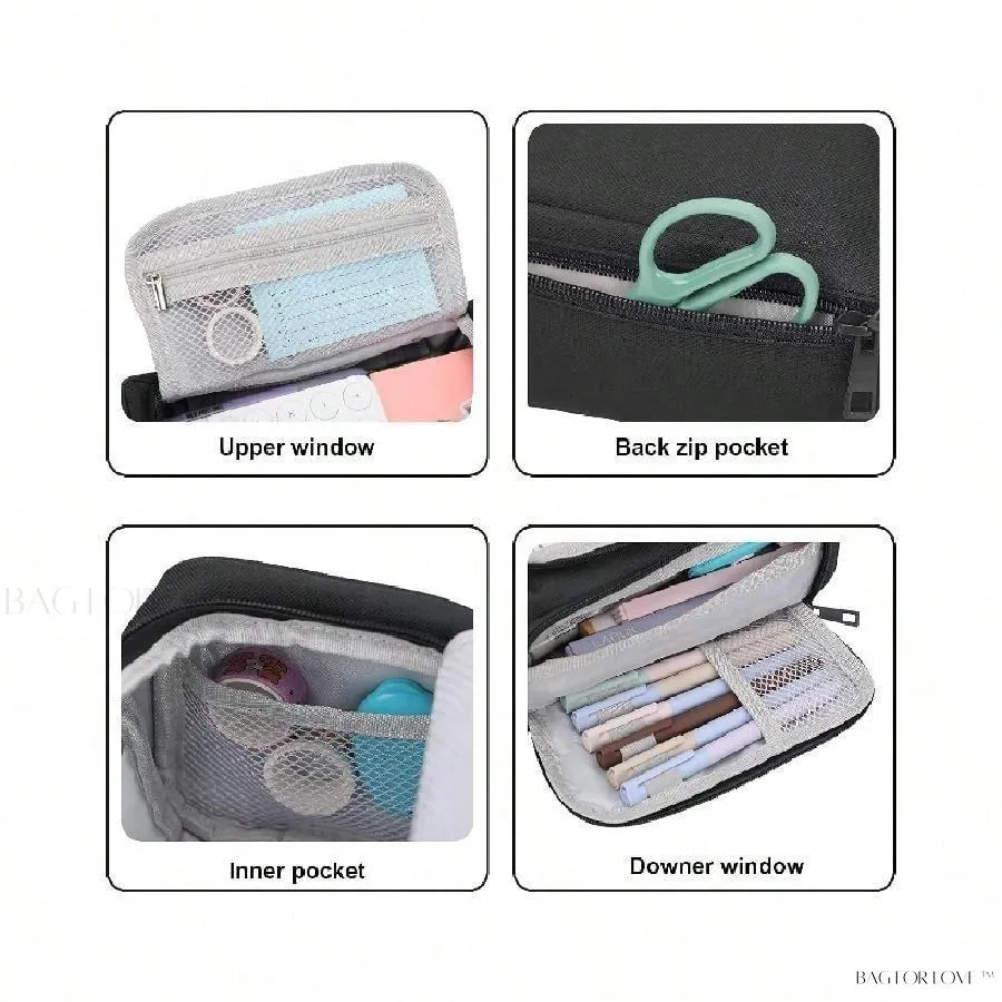 BagForLove - Large Capacity Pencil Case for Ladies and Girls