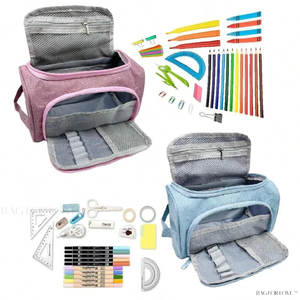 BagForLove - Large Capacity Pencil Case for Ladies and Girls
