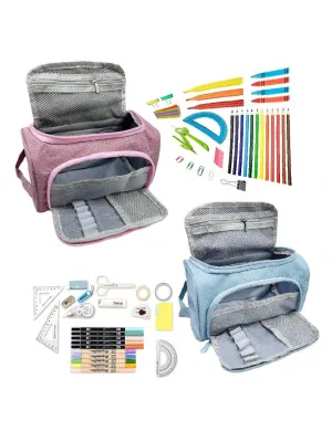 BagForLove - Large Capacity Pencil Case for Ladies and Girls