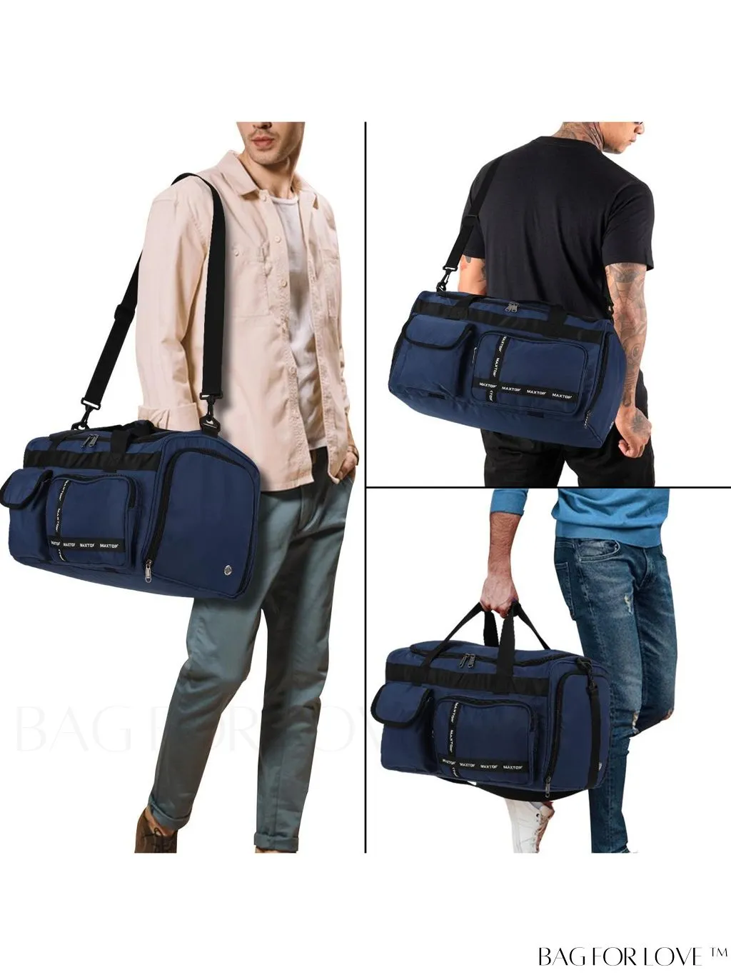 BagForLove - Large Capacity Travel Duffle Bag for Women - Stylish, Convenient, and Practical