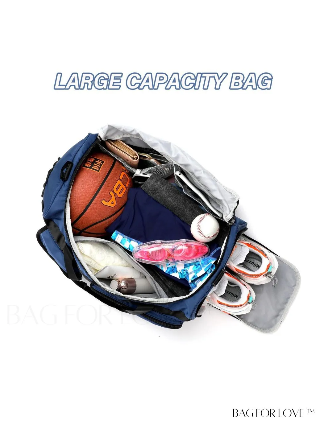 BagForLove - Large Capacity Travel Duffle Bag for Women - Stylish, Convenient, and Practical