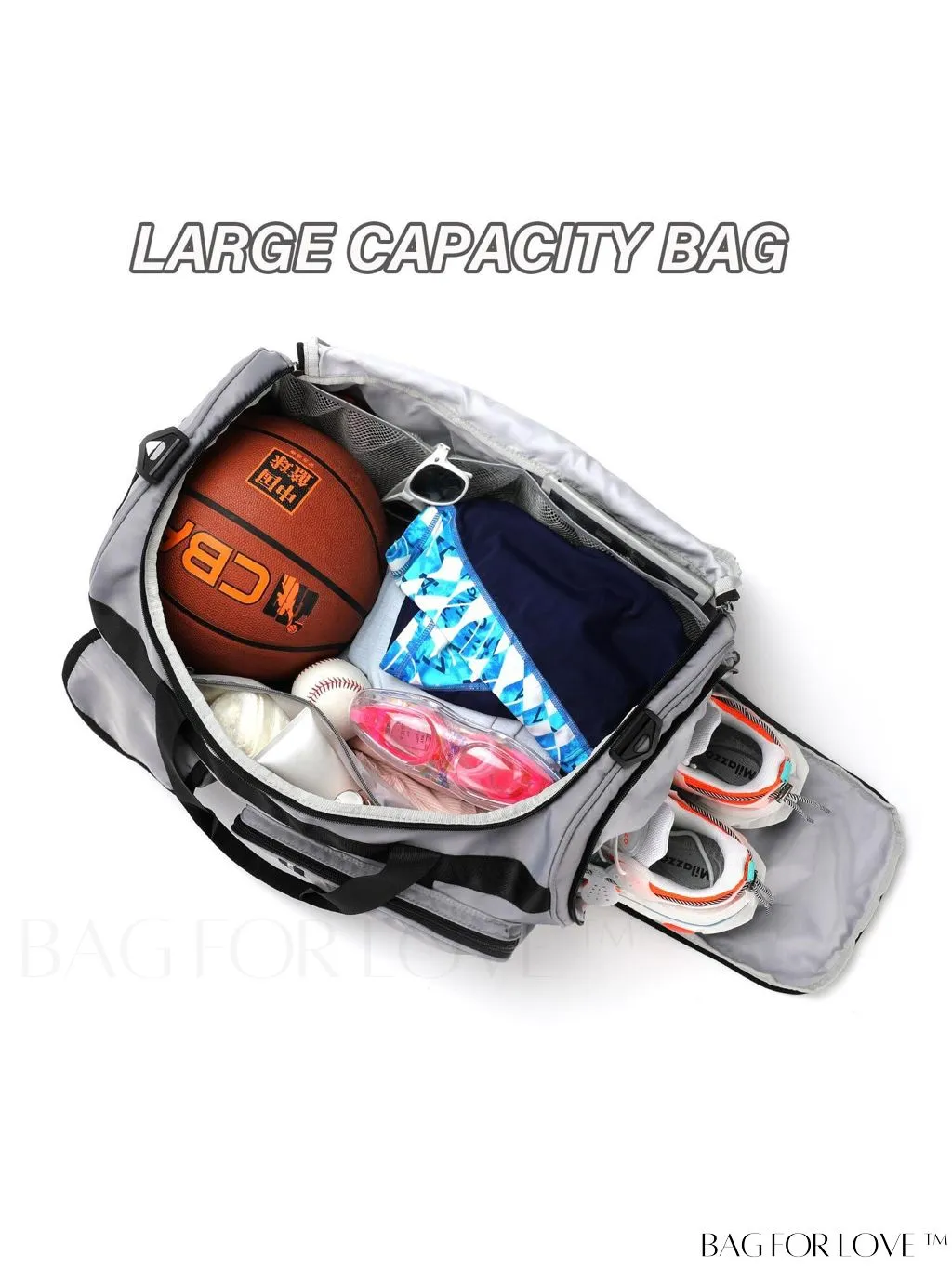 BagForLove - Large Capacity Travel Duffle Bag for Women - Stylish, Convenient, and Practical
