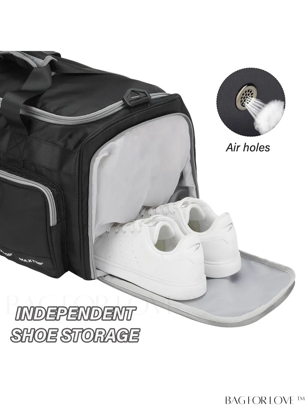BagForLove - Large Capacity Travel Duffle Bag for Women - Stylish, Convenient, and Practical
