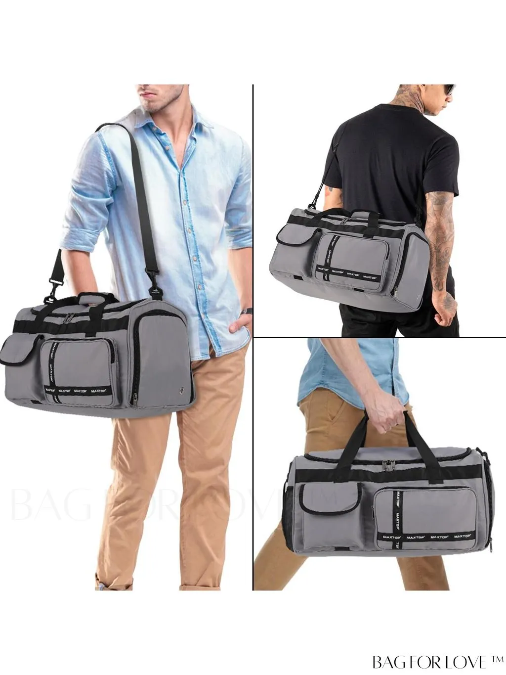 BagForLove - Large Capacity Travel Duffle Bag for Women - Stylish, Convenient, and Practical