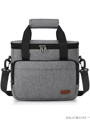 BagForLove - Leakproof Insulated Lunch Bag with Adjustable Strap - Ideal for Work, Office, Picnic - 12-Can (10L)