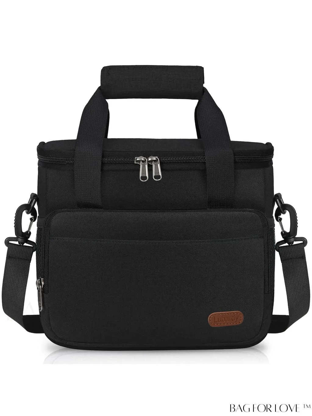 BagForLove - Leakproof Insulated Lunch Bag with Adjustable Strap - Ideal for Work, Office, Picnic - 12-Can (10L)