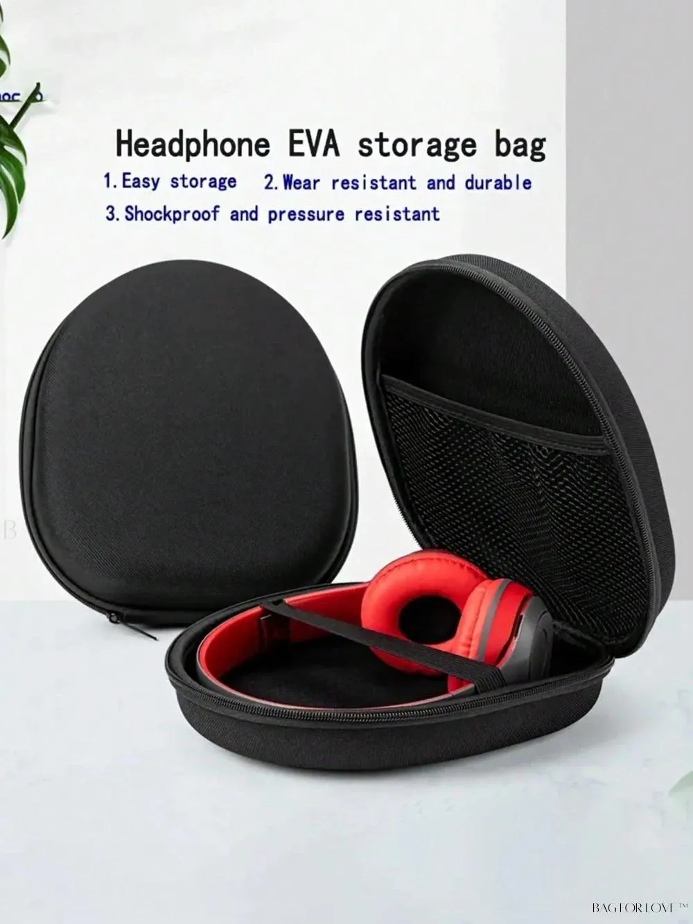 BagForLove - Lightweight Headphone Case with Shock Absorption