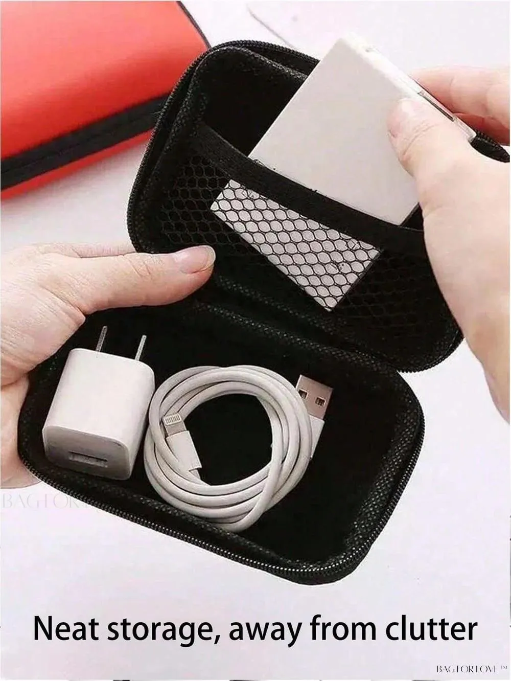 BagForLove - Mini Wallet Storage Case with Cable Organizer