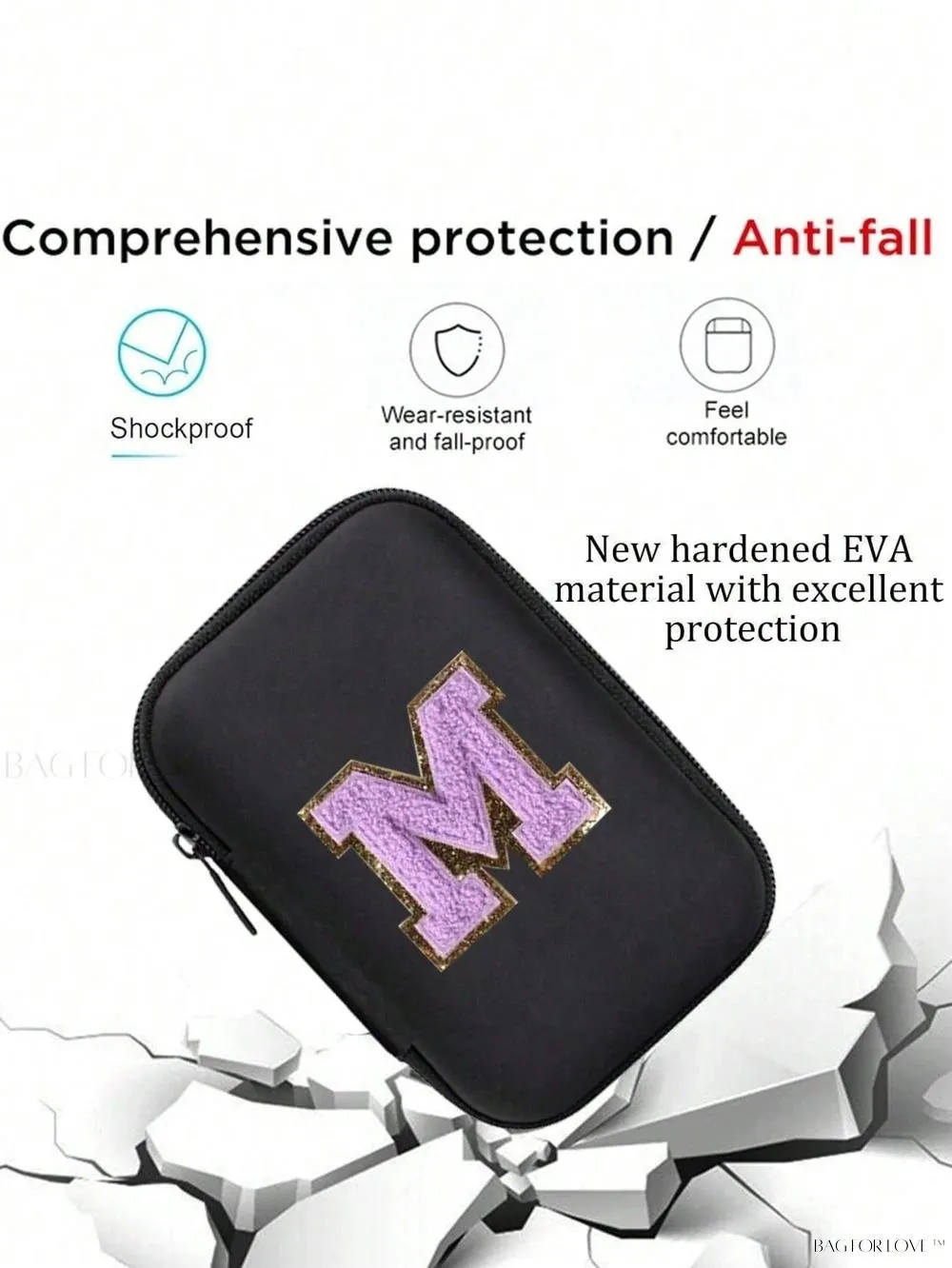 BagForLove - Mini Wallet Storage Case with Cable Organizer