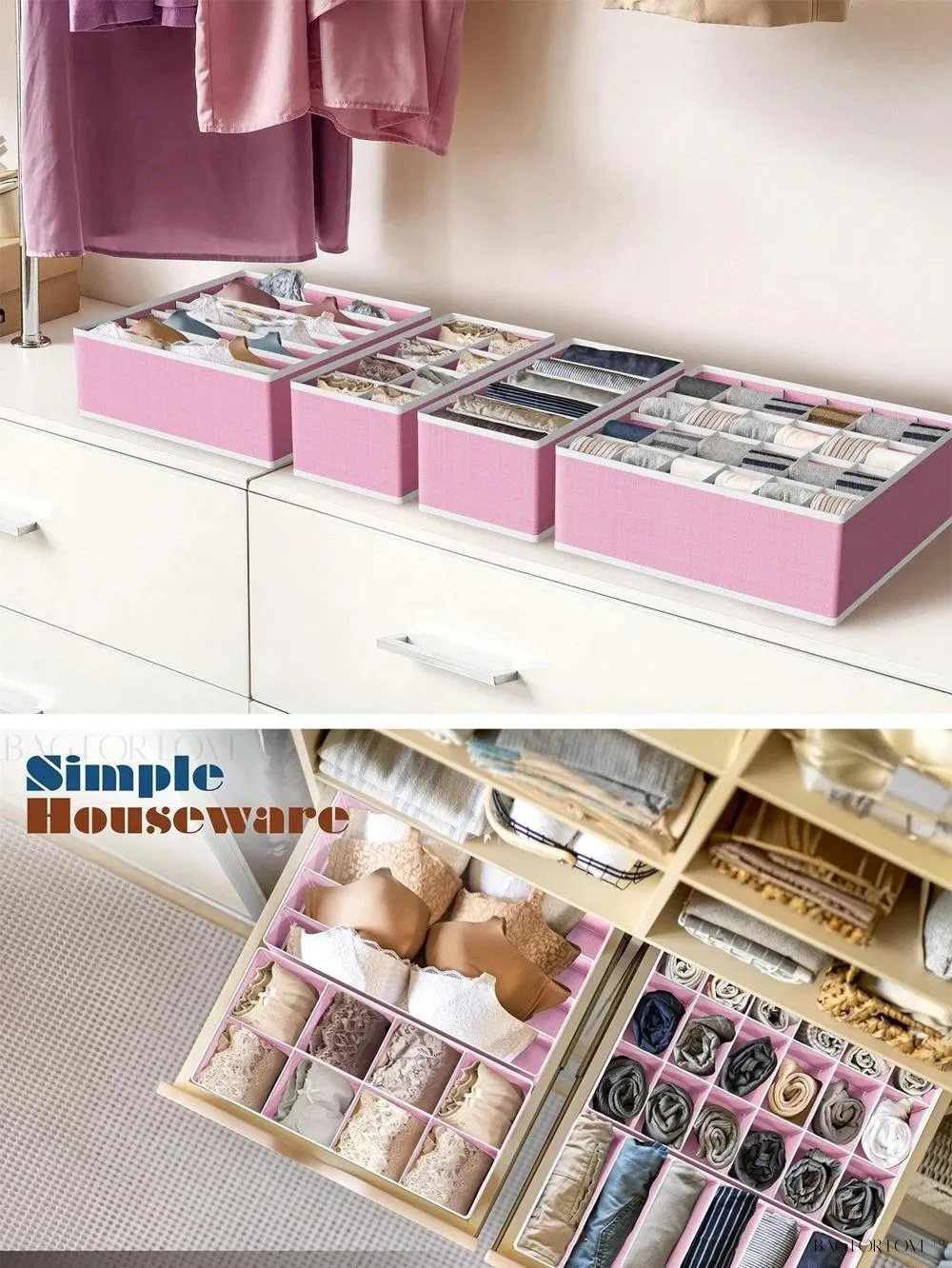BagForLove - Perfectly Packed Undergarment Storage and Divider