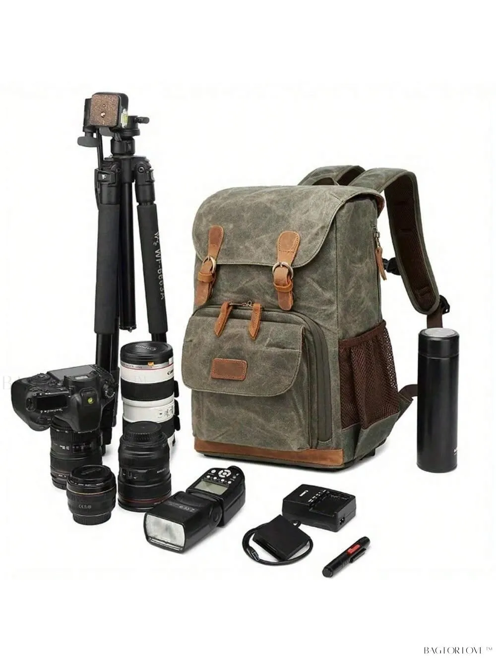 BagForLove - Water-Resistant Travel Bag for Large Camera Gear