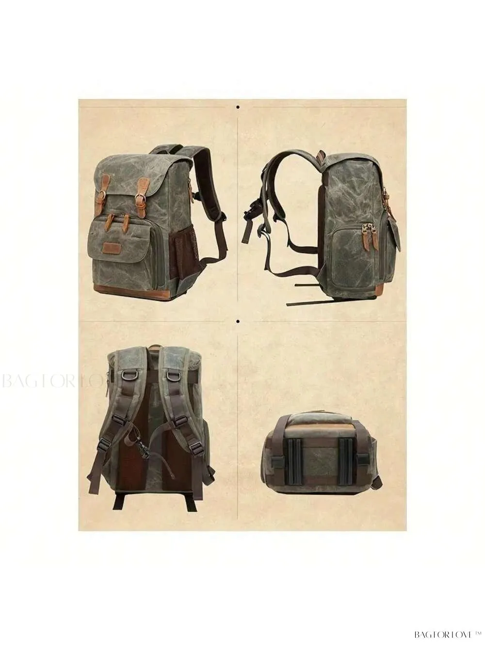 BagForLove - Water-Resistant Travel Bag for Large Camera Gear