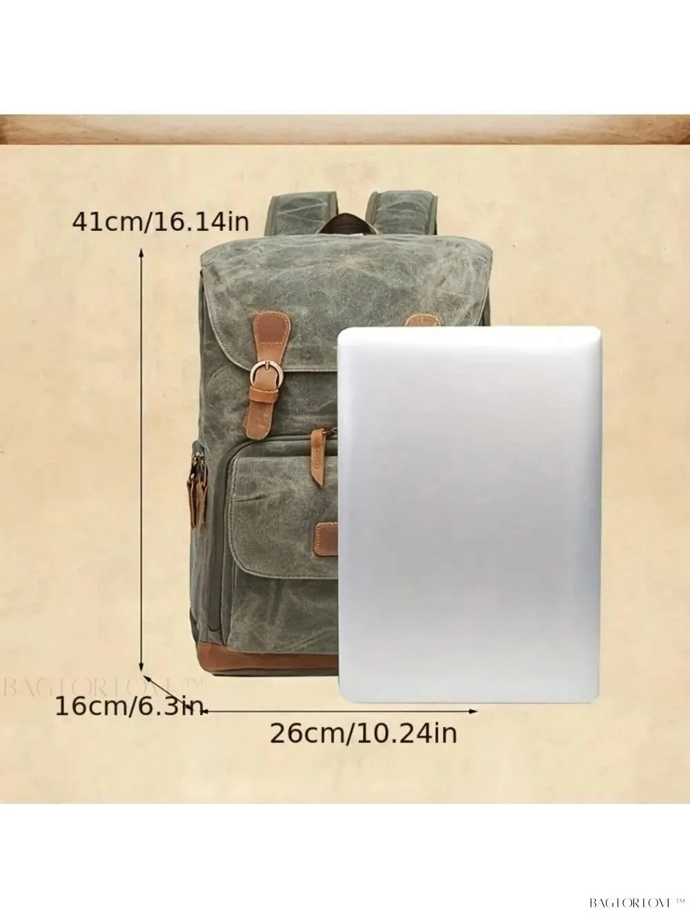 BagForLove - Water-Resistant Travel Bag for Large Camera Gear
