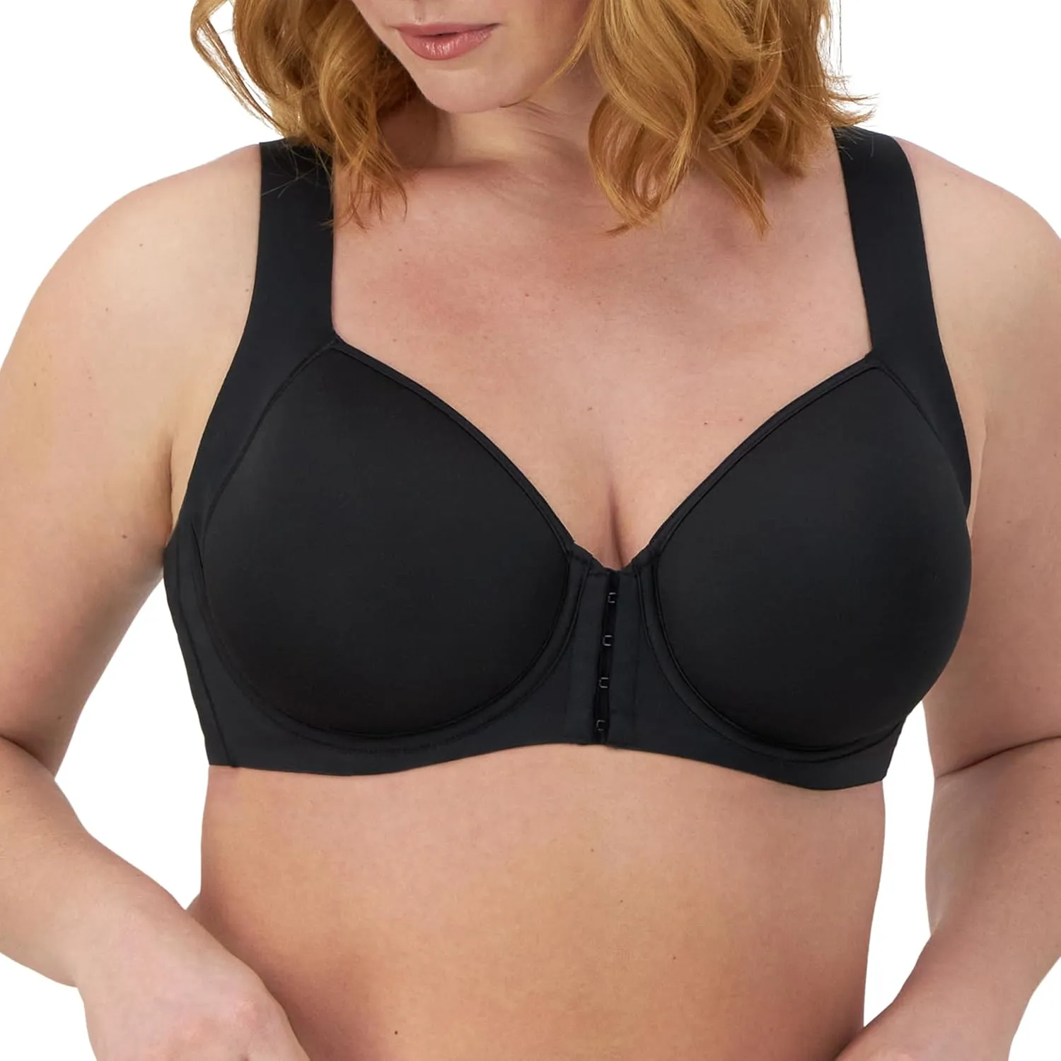 Bali Women's One Smooth U Posture Boost W/Eversmooth Back Underwire Bra