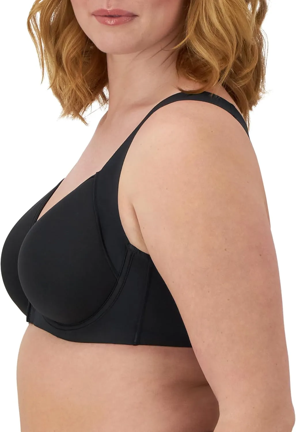 Bali Women's One Smooth U Posture Boost W/Eversmooth Back Underwire Bra