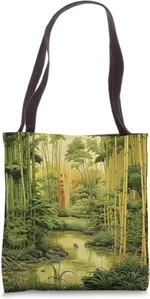 Bamboo Brilliance Awakened Artistry Magnified Tote Bag