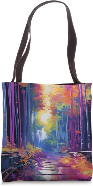 Bamboo Digital Anomalies Revealed Craftsmanship Beyond Norms Tote Bag