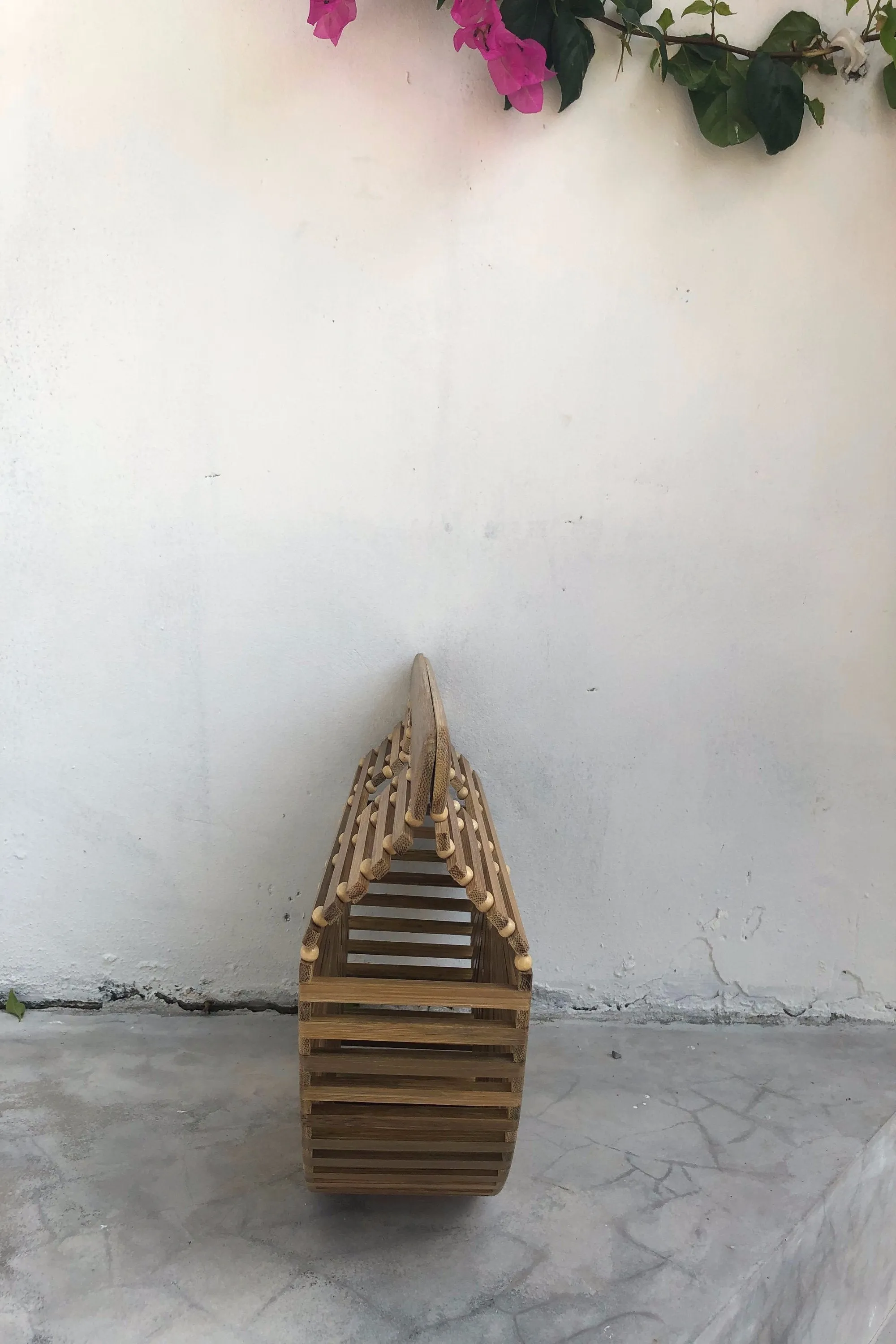 Bamboo Half Moon Ark Bag