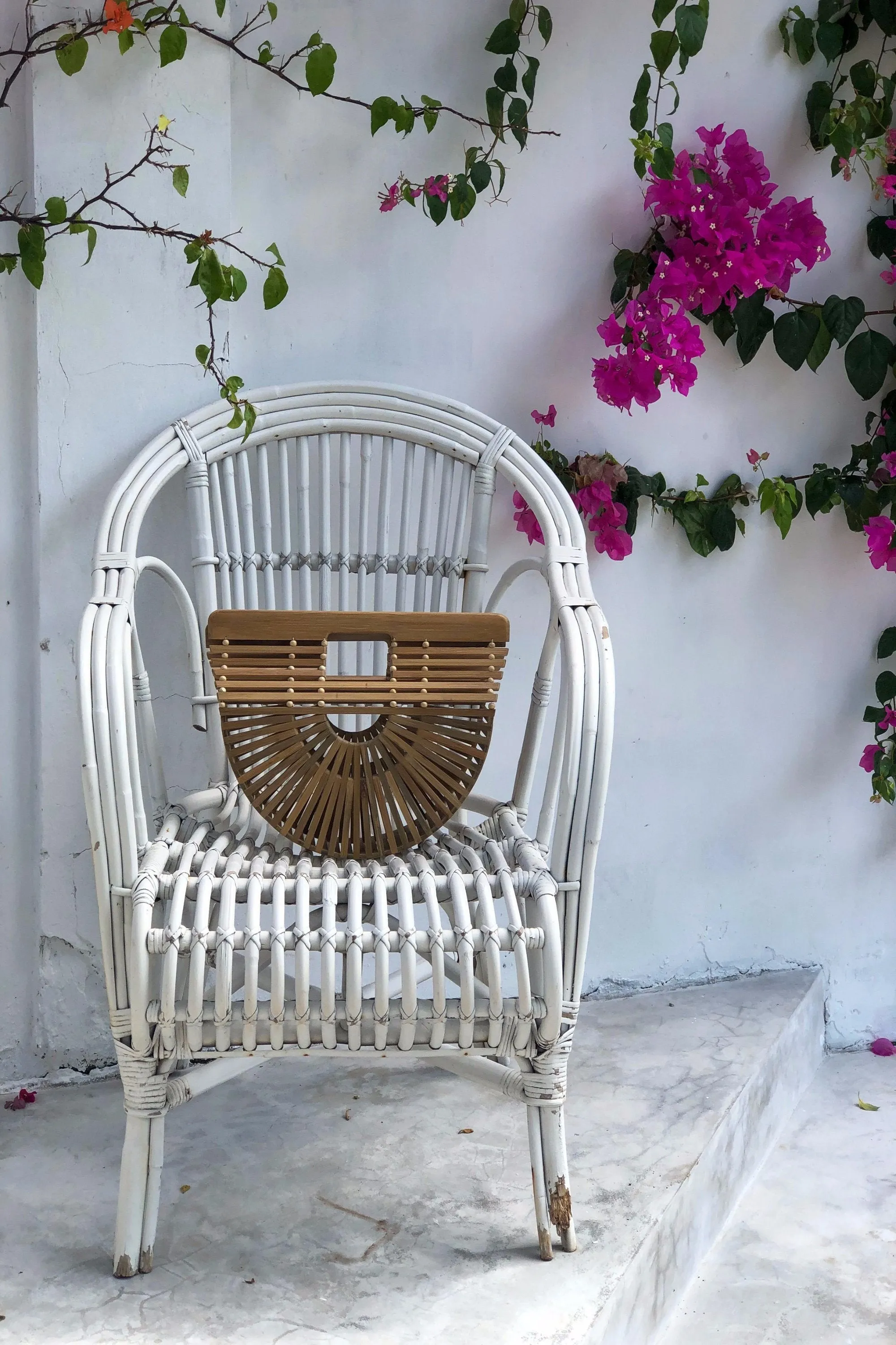 Bamboo Half Moon Ark Bag