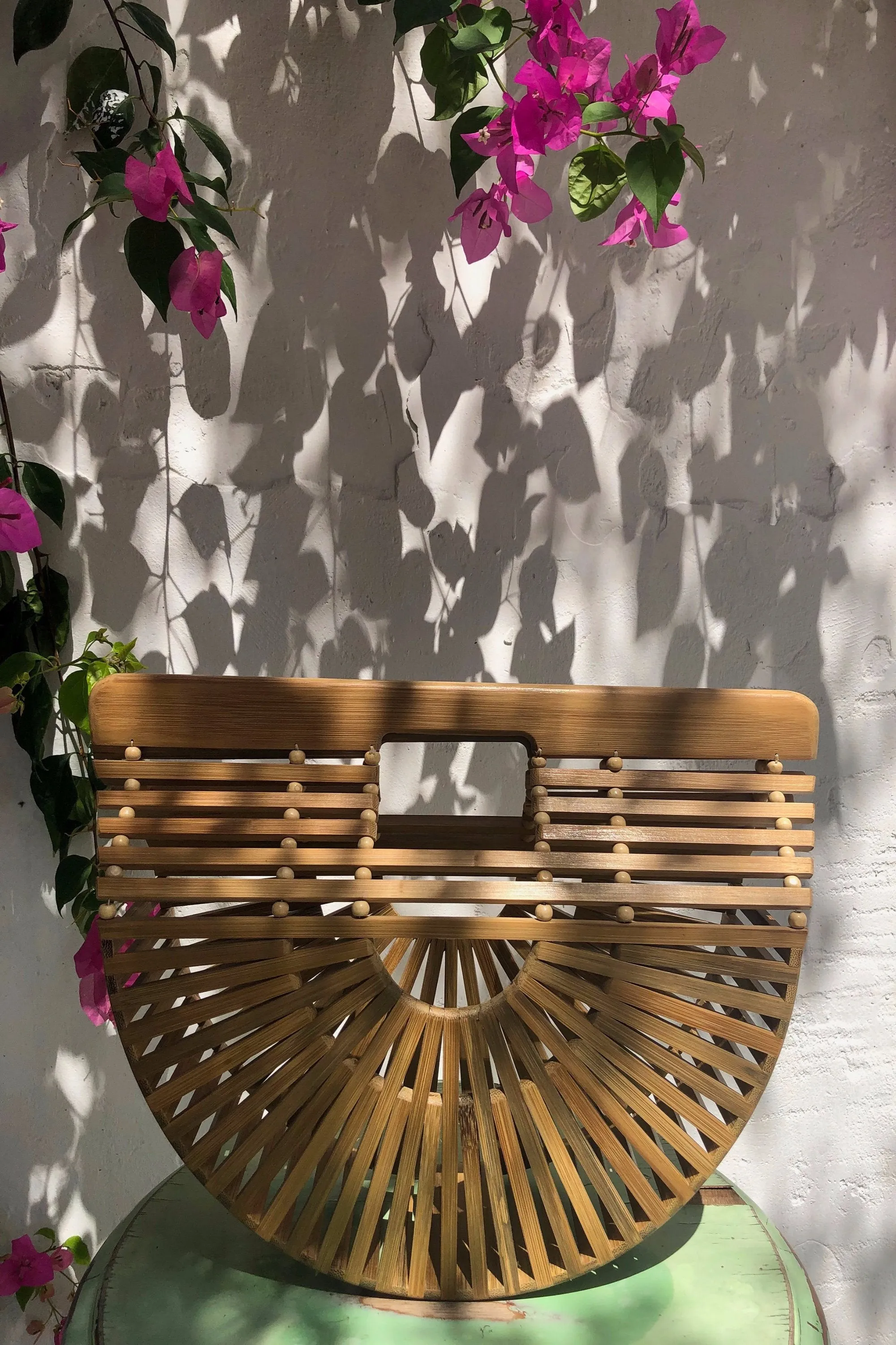 Bamboo Half Moon Ark Bag