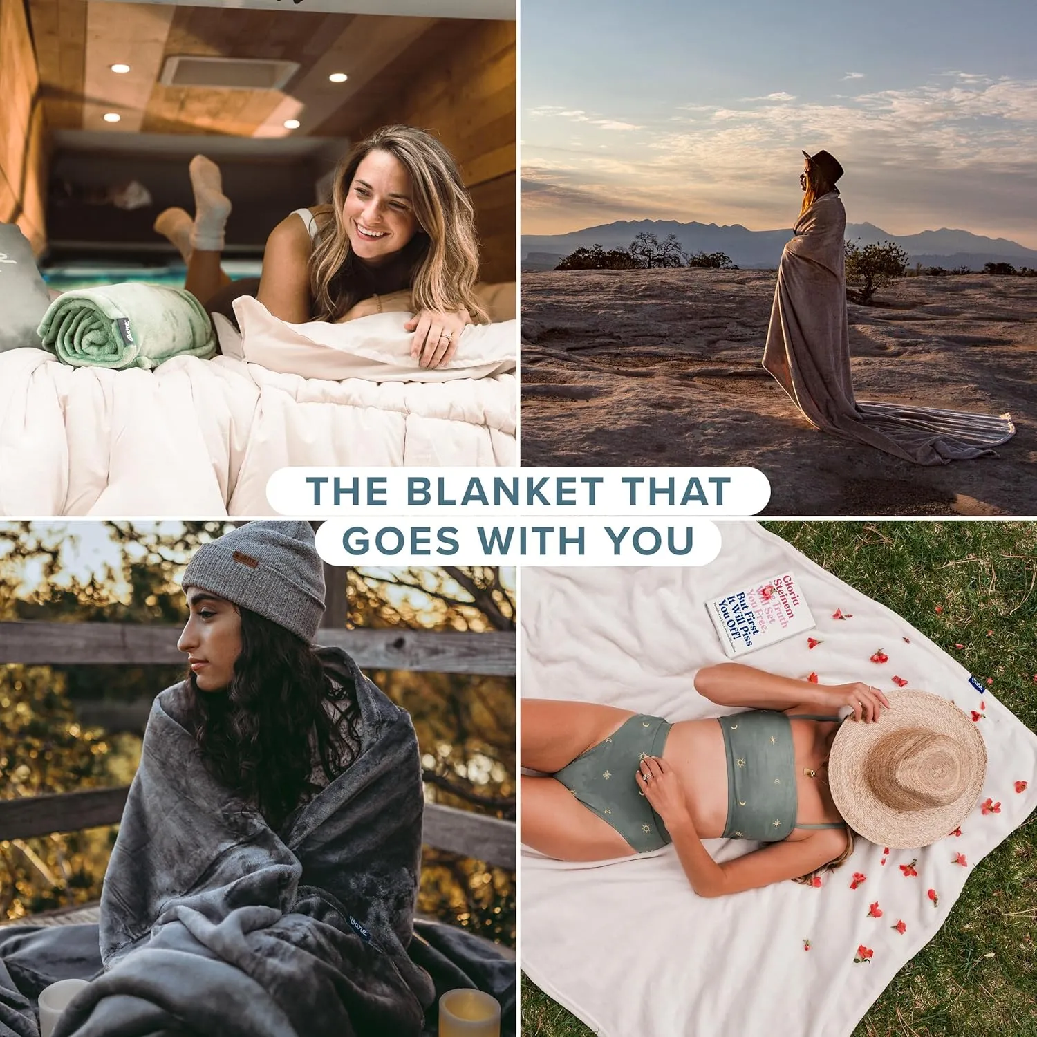 Bare Home Fleece Microplush Blanket - Extra Long - Lightweight Throw for Bed, Sofa, Couch, Movie Night, Camping, and Travel - Cabin Blanket (Twin/Twin XL, Light Grey)