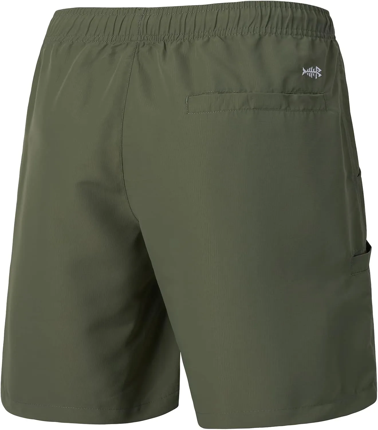 BASSDASH Men's 8''Fishing Water Shorts Quick Dry UPF 50  Lightweight Cargo Hiking Kayaking Casual Bottom