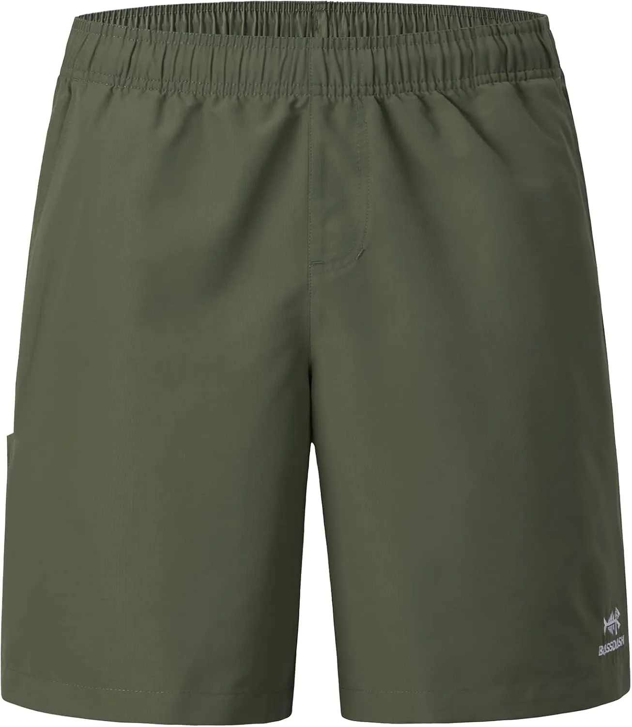 BASSDASH Men's 8''Fishing Water Shorts Quick Dry UPF 50  Lightweight Cargo Hiking Kayaking Casual Bottom